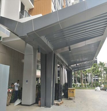 Construction Facade project by Vanson Engineering