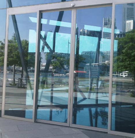 Automatic door system layout