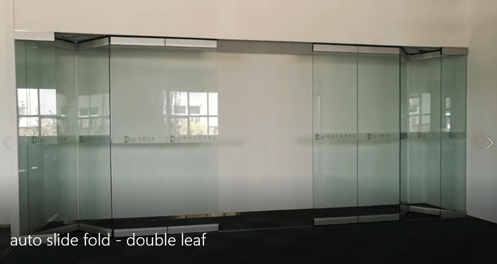 Special solution: automatic slide and fold system
