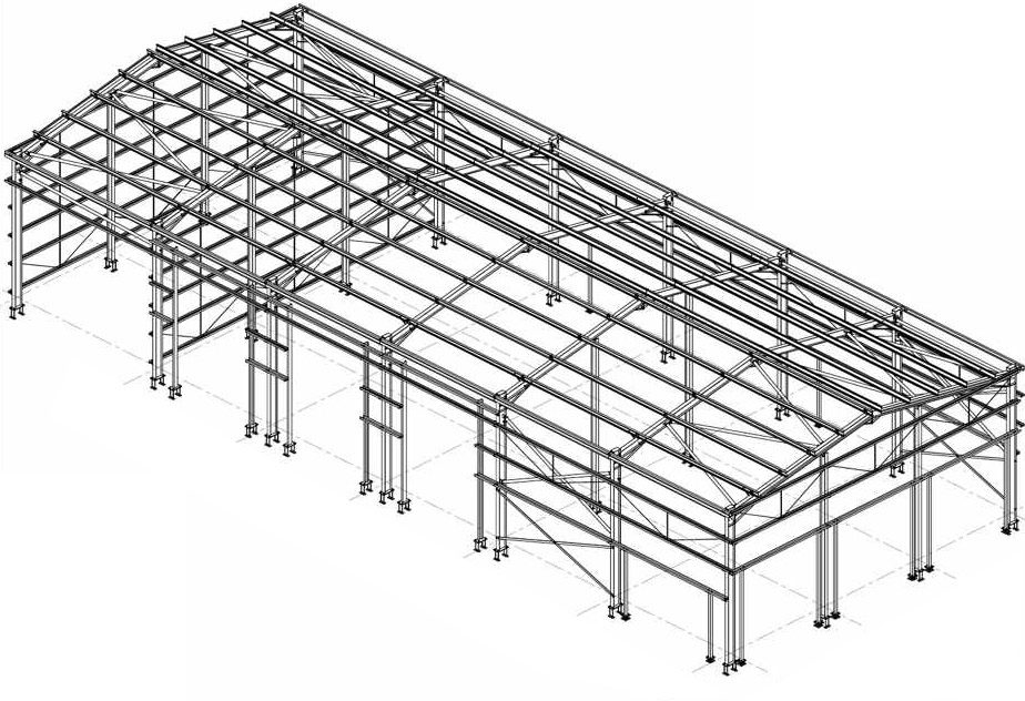 Structural fabrication drawing