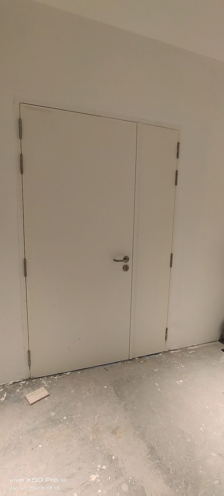 Metal door